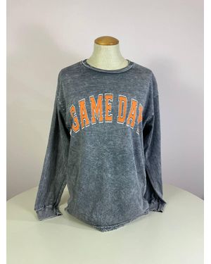 Oat Collective Game Day Long Sleeved Tee - Blue