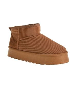 Chinese Laundry Yarroh Corduroy Mini Boot - Brown