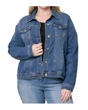 Pine Apparel Trucker Denim Jacket - Blue