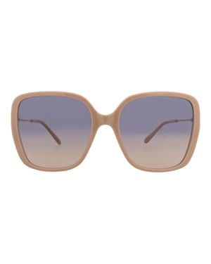 Chloé Square-Frame Recycled Acetate Sunglasses - Gray