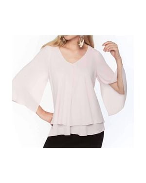FRANK LYMAN Woven Top - Pink