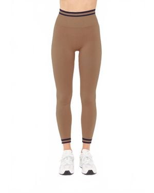 The Upside Form Seamless Midi Pant - Natural