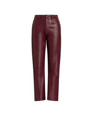032c Alberta Ferretti Pants - Red
