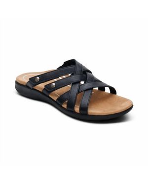 Aetrex Kasey Sandal - Black