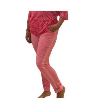 Gigi Moda Italian Magic Pants - Red