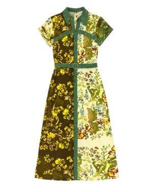 Anna Cate Iva Midi Dress - Yellow