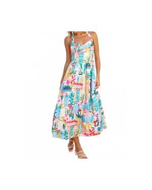 Dress Forum Sweet Dreams Halter Neck Midi Dress - Blue