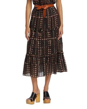 Isabel Marant Pre-Loved Diya Maxi Skirt - Brown