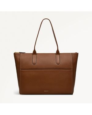 Radley Oak Street Medium Ziptop Tote Bag - Brown