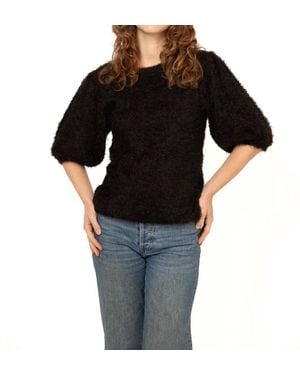 Cameo Chaka Half Sleeve Sweater - Black