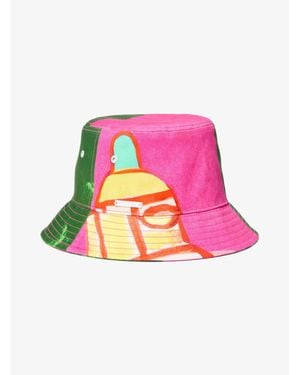 MICHAEL Michael Kors Michael Kors X Christina Zimpel Cotton Twill Bucket Hat - Pink