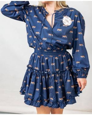 Sincerely Ours Prowl Dress - Blue