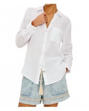 Rails Ellis Button-Down Shirt - White