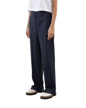 Peserico 2-Way Stretch Cool Wool Pants - Blue