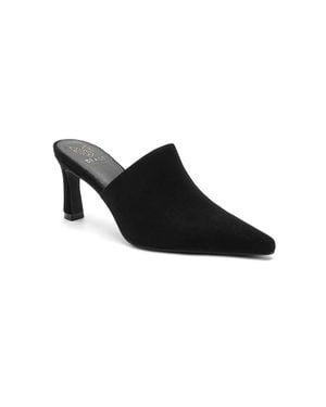 BEAST FASHION Abbie Heeled Mule Sandal - Black