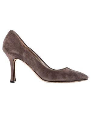 Manolo Blahnik High-Heeled Pumps - Brown