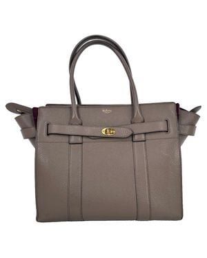 Mulberry Small Bayswater Tote Bag - Brown
