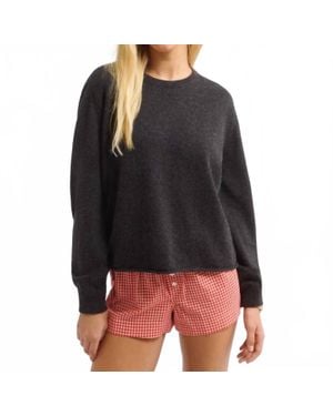 Rumored Everyday Crewneck Sweater - Black