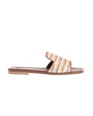 Marietta Chrousala Mithimna Leather Sandal - Black