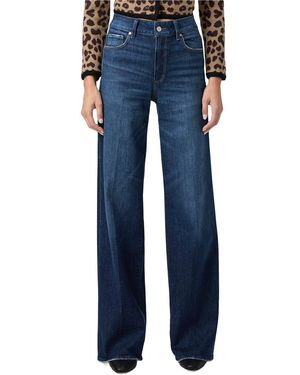PAIGE Sasha Reverse Seamed Jean - Blue