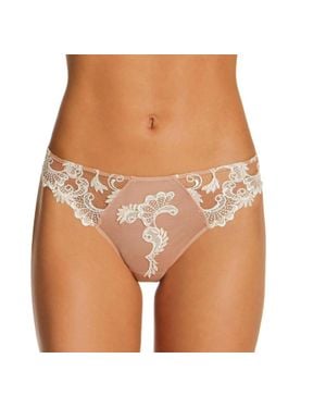 Lise Charmel Dressing Floral Italian Brief - Brown