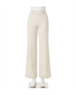 Spanx Seamed Front Wide Leg Jeans - White