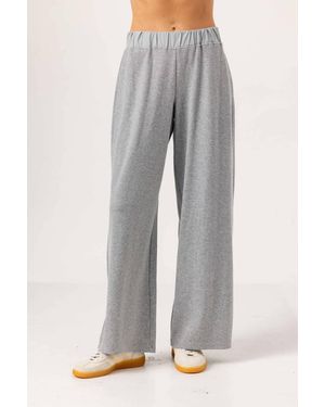 Sundays Mirra Wide Leg Pants - Gray