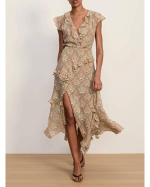 Veronica Beard Cap Sleeve Avenel Dress - Natural