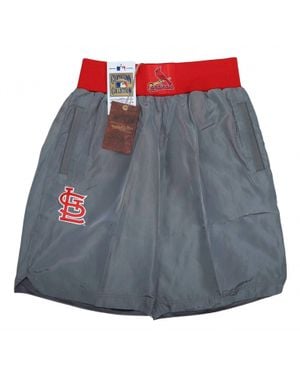 Mitchell & Ness Mlb Baseball Cooperstown Collection Insignia St Louis Cardinals Shorts - Blue