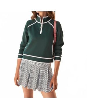 Addison Bay Smooth Sport Pleated Racquet Skorts - Green