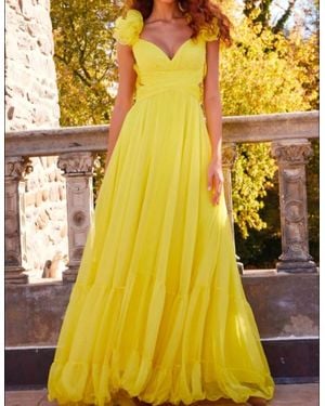Jovani Mae Gown - Yellow