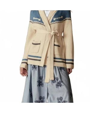 The Great Western Riding Cardigan Sweater - Natural