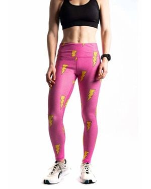 ChicknLegs Bolt Leggings - Red