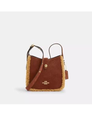 COACH Hadley Mini Crossbody Bag - Brown