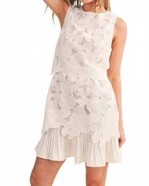 ..,merci Angelic Day Dress - White