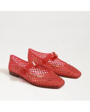 Sam Edelman Michaela Jelly Mary Jane Flat - Red