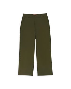 FUNG LAN AND CO. Full Leg Straight Pants - Green