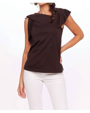 Eva Franco Xena Top - Brown