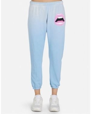 Lauren Moshi Alana Pant Open Lip - Blue