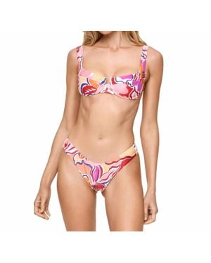 LSPACE Rocky Classic Bikini Bottom - Pink