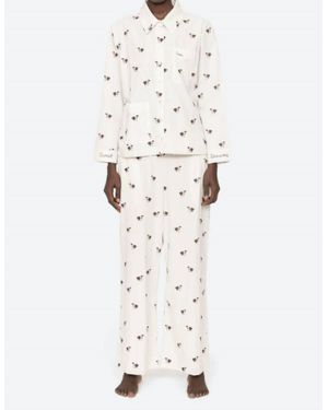 Sea Ruthie Pajama Set - White