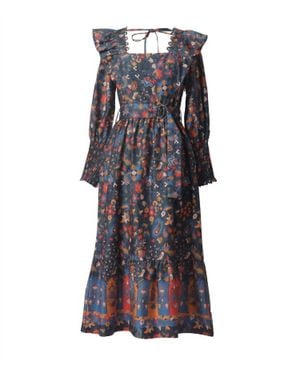 Emily Lovelock Azra Print Dress - Multicolor