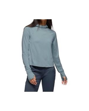 Prana Sol Searcher Sun Hoodie - Blue