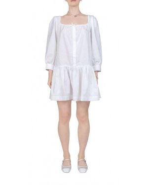 Sandy Liang Delia Dress - White