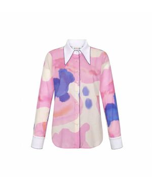 De Loreta Carmela Blouse - Pink