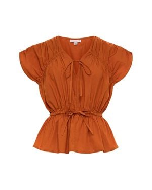 Anna Cate Camille Top - Orange