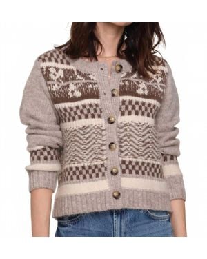 Heartloom Rocky Knit Cardigan - Brown