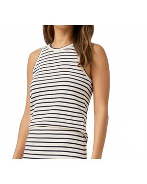 Splendid Whitney Stripe Tank - Blue