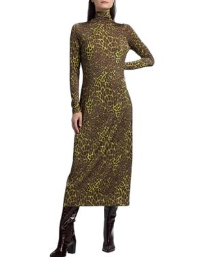 Marie Oliver Paxton Midi Dress - Green