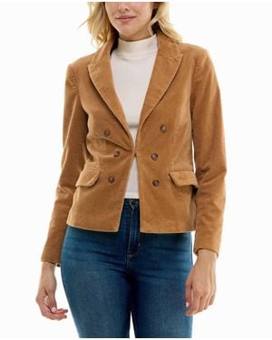 Nicole Miller Natalie Corduroy Blazer - Blue